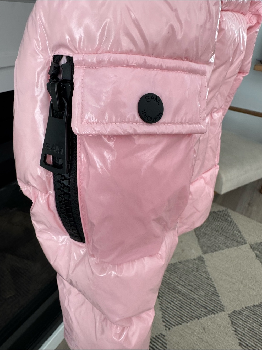 Sam Women's Freestyle Down Jacket Cotton Candy Small New - Picture 6 of 10